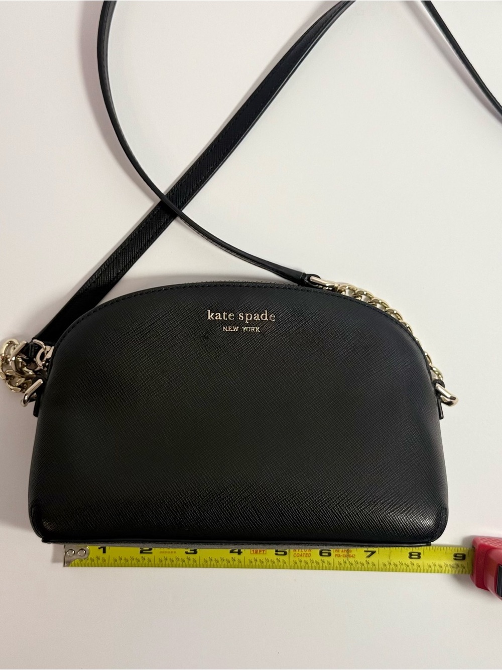kate spade Black Dome Crossbody with Chain Strap - Picture 4 of 8